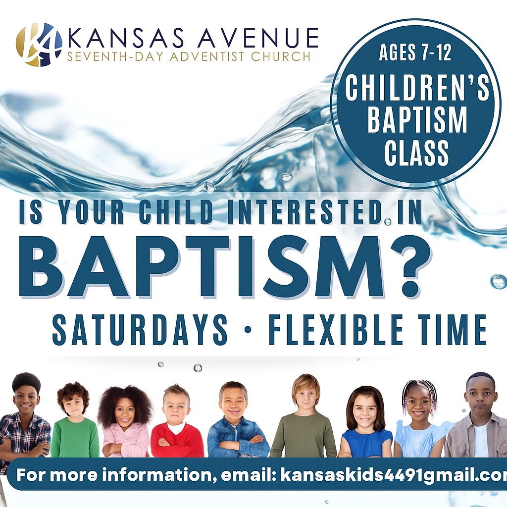 Children's Baptism Class