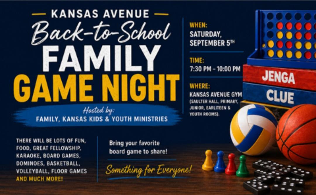 Back-to-School Family Game Night