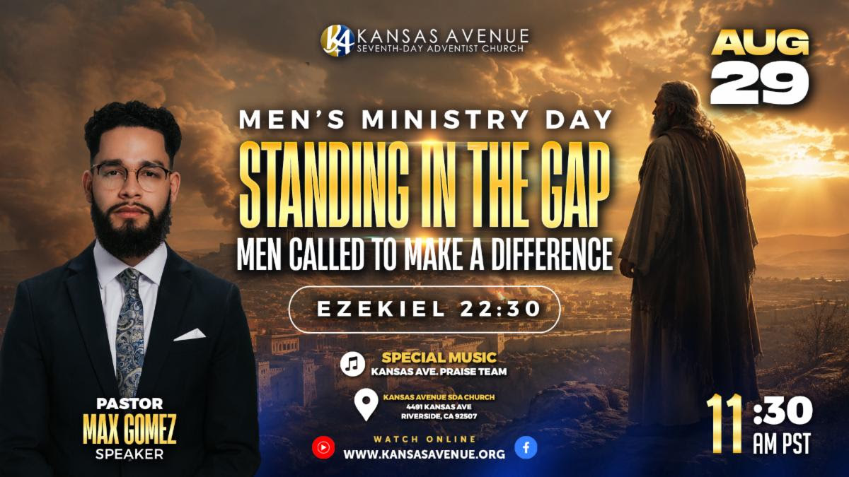 Men's Ministry Day — Standing in the Gap