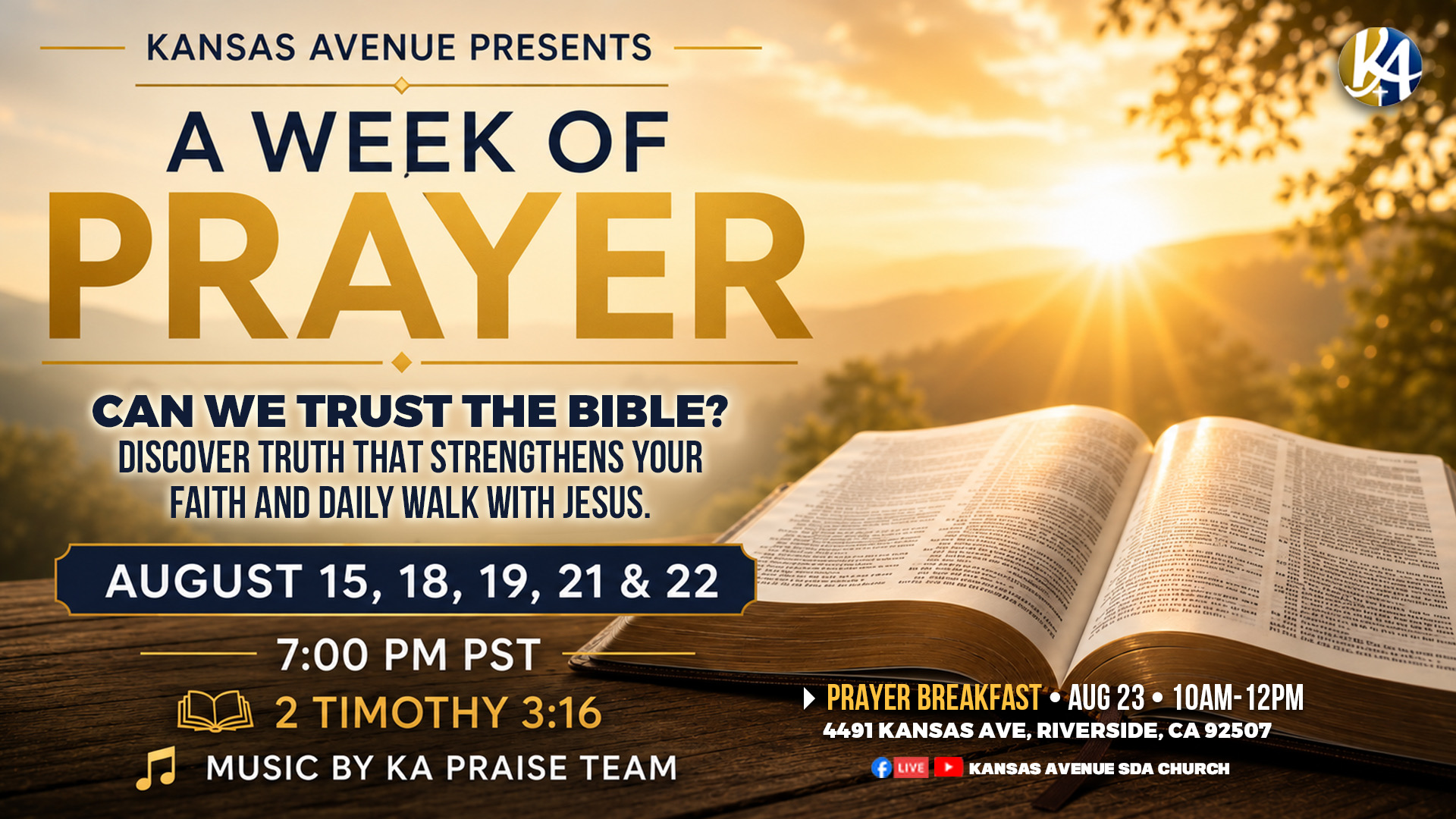 Week of Prayer