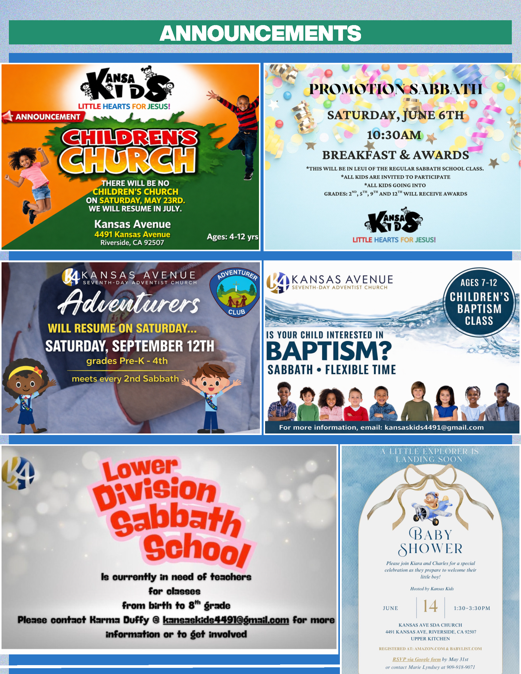 Kansas Kids Corner Newsletter — Page 4